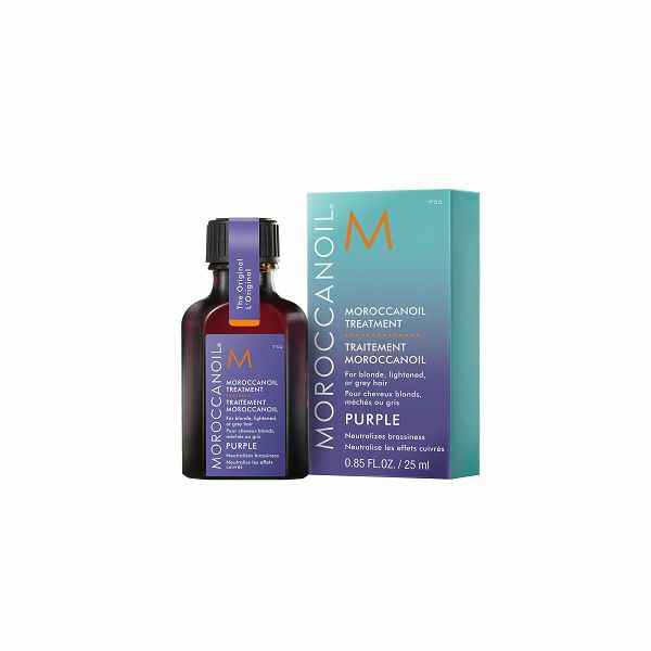 Ulje za plavu kosu Moroccanoil Purple Treatment 25 ml s kutijom