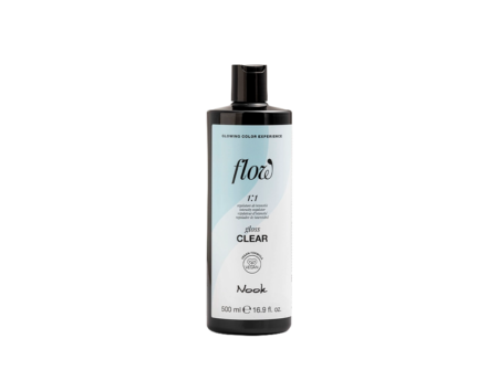 Nook Flow Gloss Clear bezbojni preljev za kosu 500 ml