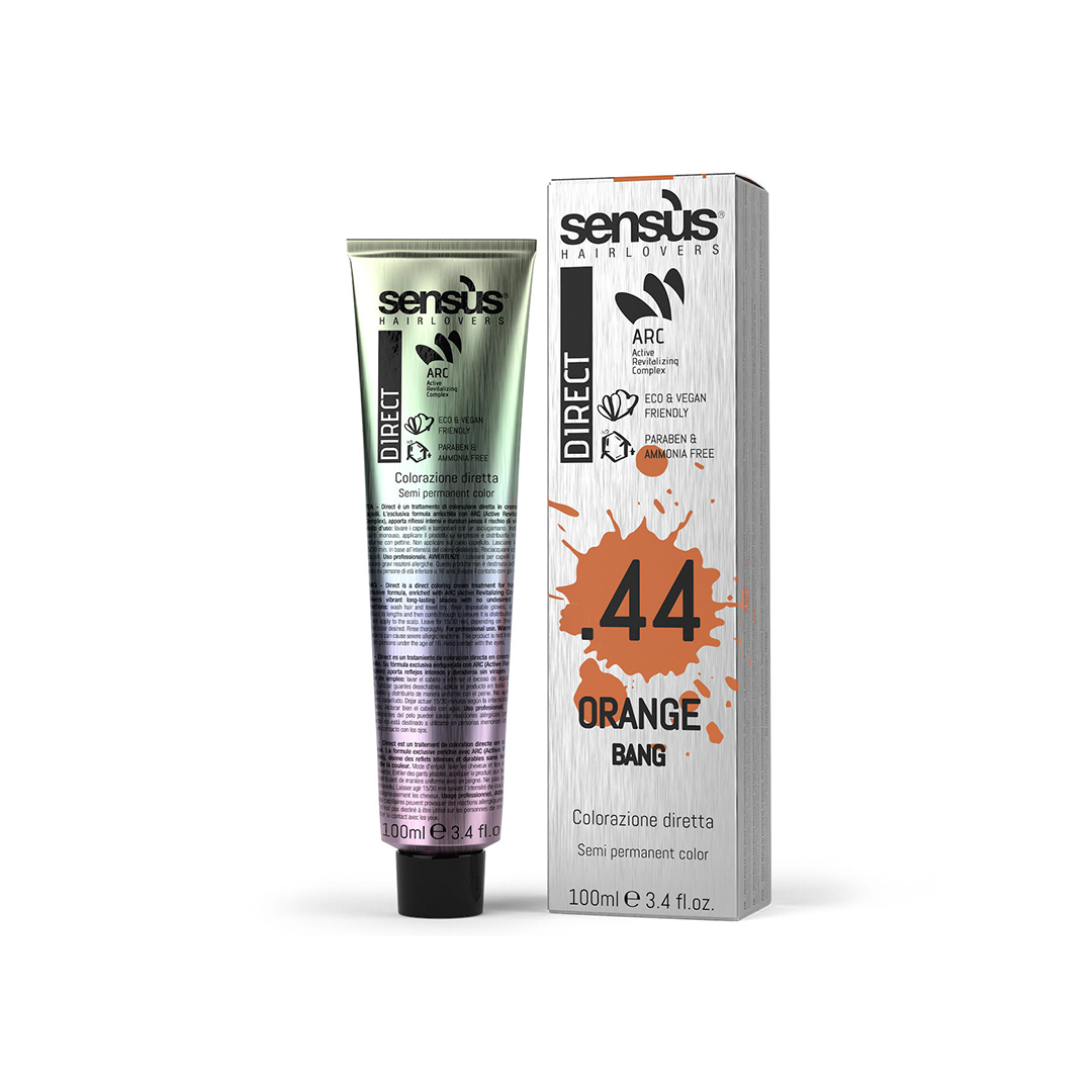 Sens.ùs Direct Bang Orange .44 narančasta polutrajna boja za kosu 100 ml