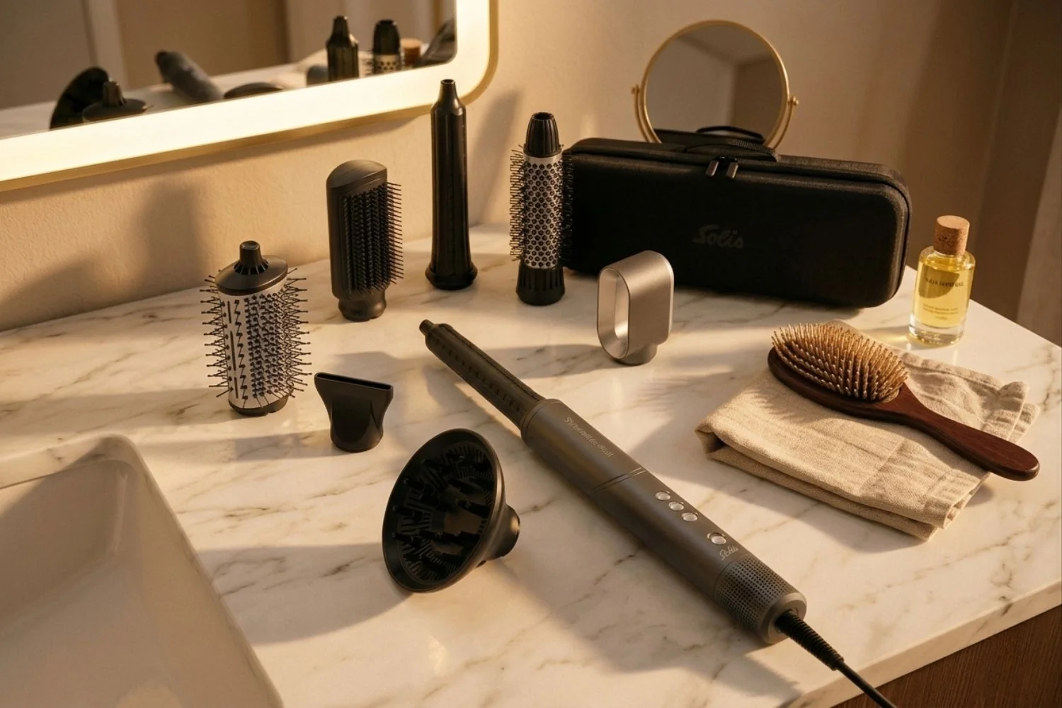 Solis StyleVolution Multi multistyler za kosu s nastavcima i torbicom