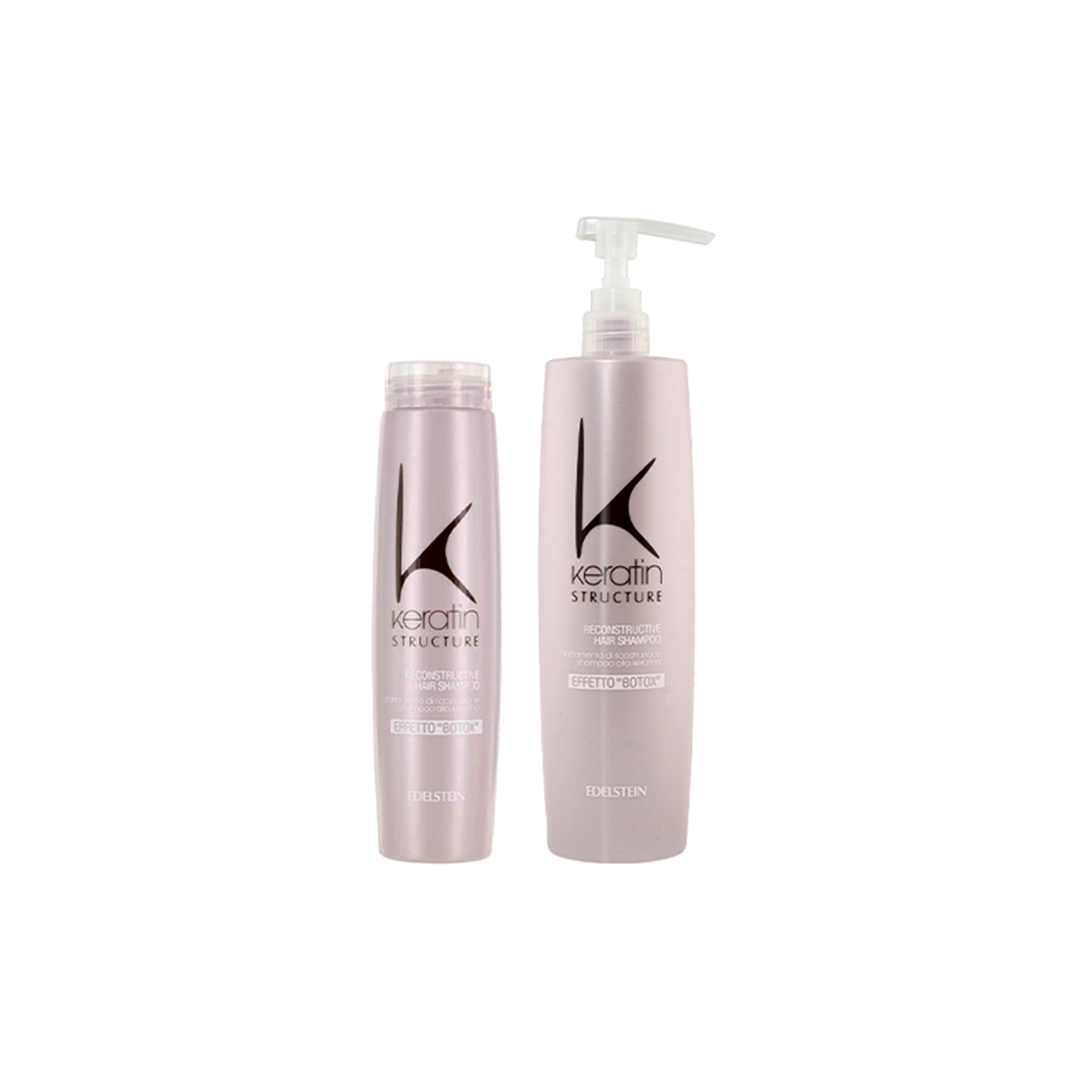 Keratinski šampon za oštećenu kosu Edelstein Botox Effect u bočicama od 250 i 750 ml