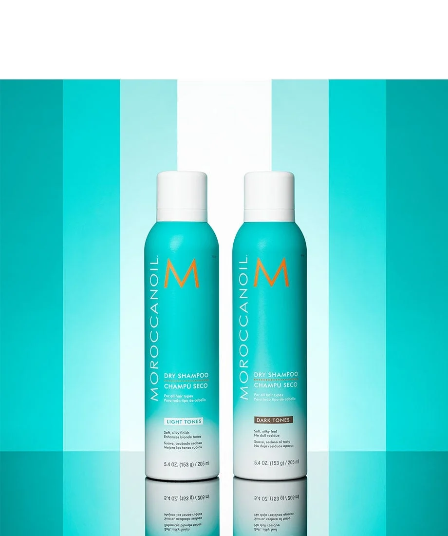 Moroccanoil Dry Shampoo Light Tones i Dark Tones suhi šamponi za svijetlu i tamnu kosu