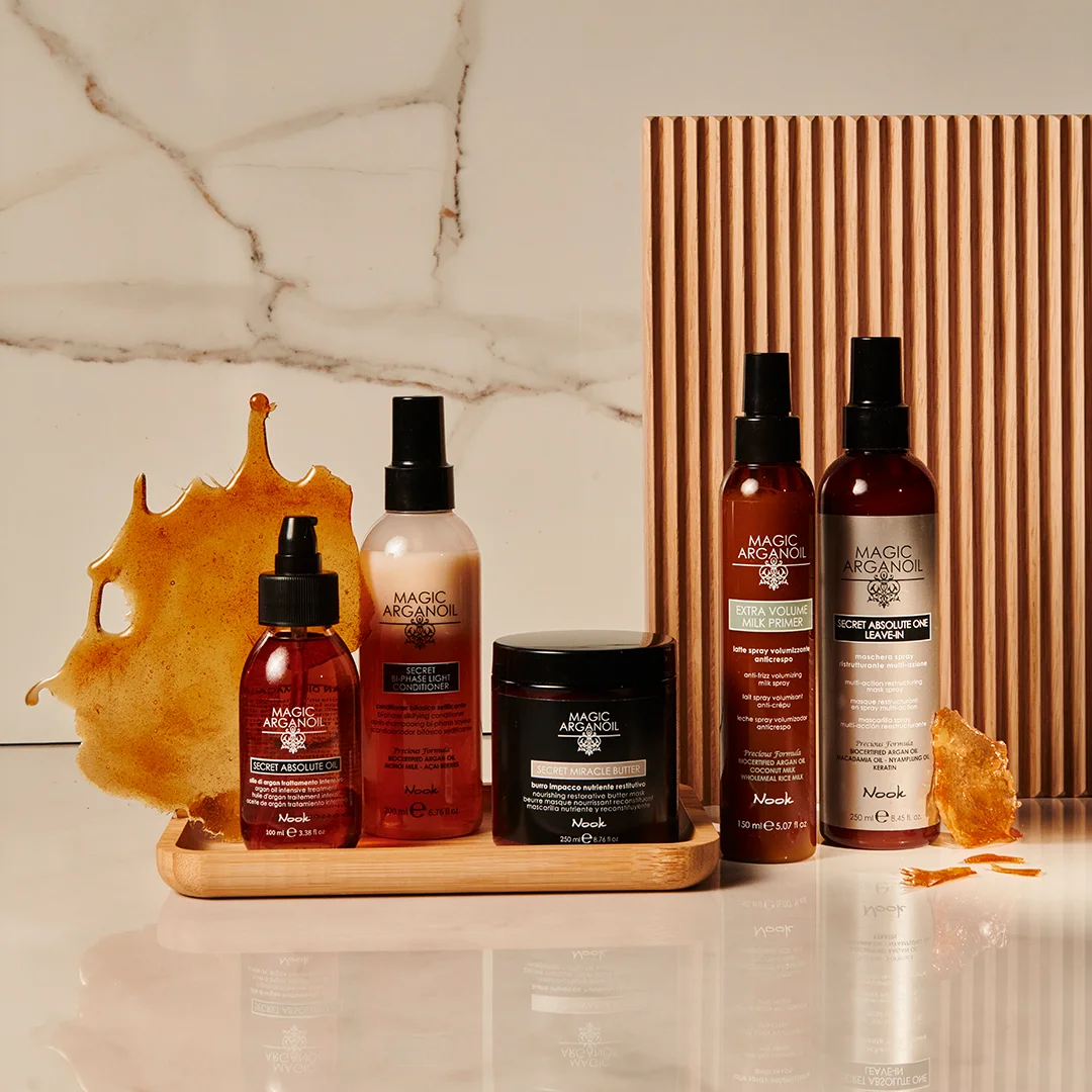 Nook Magic Arganoil Secret linija za njegu suhe i oštećene kose